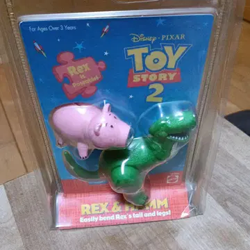 토이 스토리 2 렉스 & 햄 피규어