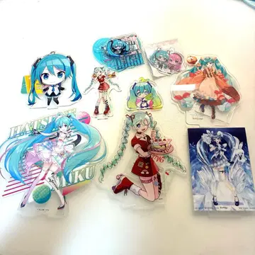 하츠네 미쿠 아크릴 굿즈 모음 아크릴 스탠드 아크릴 키링