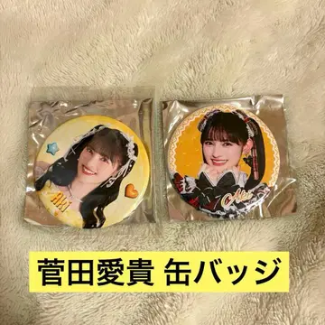 스가타 아키 캔뱃지 세트