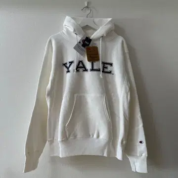 챔피온 YALE 리버스 위브 후드티 USA 제조