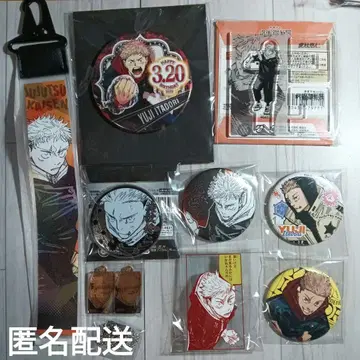 주술회전 이타도리 유우지 캔뱃지 아크릴 스탠드 등 10점