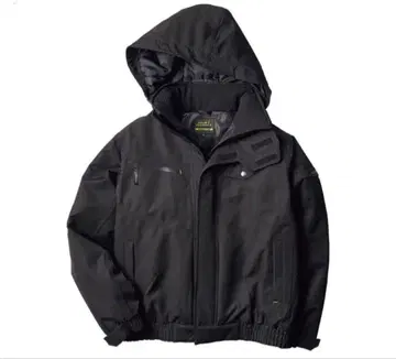 워크맨 더블 플랩 방수 방한 블루종 M 블랙