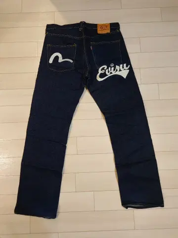 Evisu 데님 팬츠 36x34