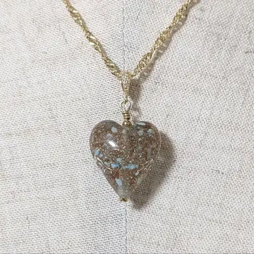 베네치안 유리 체인 목걸이