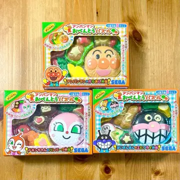 호빵맨 도시락 퍼즐 3종 세트 세균맨 짤랑이