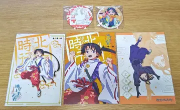 이누와카 호조 토키유키 교마후 TSUTAYA 캔뱃지 애니메이트 특전 엽서