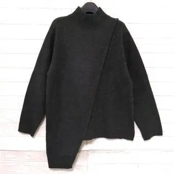 m (두밀상크) 비대칭 니트