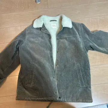 BEAMS 코듀로이 플리스 자켓