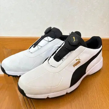 PUMA 골프화 화이트/블랙