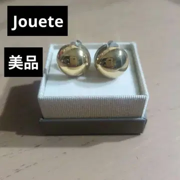 Jouete 쥬에테 골드와 실버의 반구형 귀찌