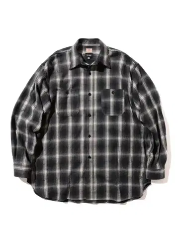 BEAMS x SUGAR CANE 플란넬 셔츠