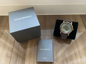 엠포리오 아르마니 자동 시계 그린