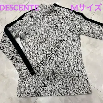데상트 골프 긴팔 하이넥 셔츠 DESCENTE