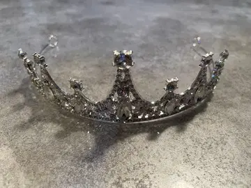 실버 크라운형 티아라