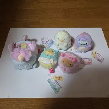 [새상품] 스미코구라시 테노리 봉제 인형 8세트