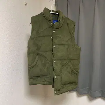 URBAN RESEARCH 다운 베스트 38 사이즈 그린