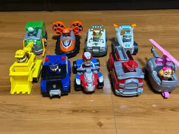 파우 패트롤 베이직 비클 9대 세트