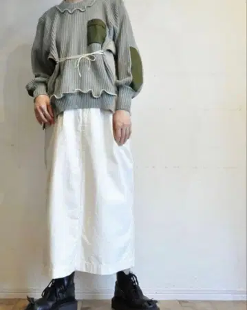 RehersalL 리하즈올 명령어 스웨터 니트 군용 리메이크