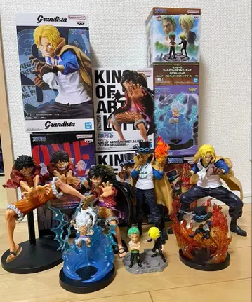 원피스 피규어 묶음 판매 개봉 완료 7개