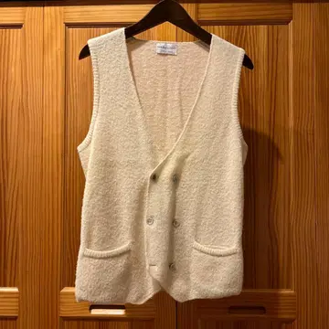 Settefili Cashmere 알파카 니트 베스트 이탈리아제