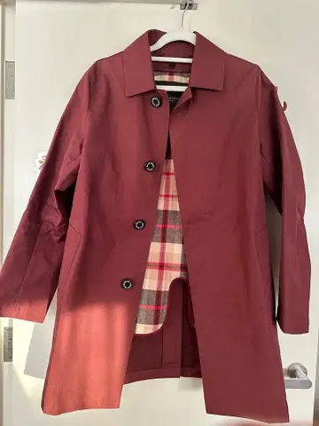 MACKINTOSH 트렌치코트 버건디