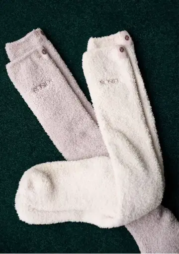 herlipto 복슬복슬 룸삭스 핑크