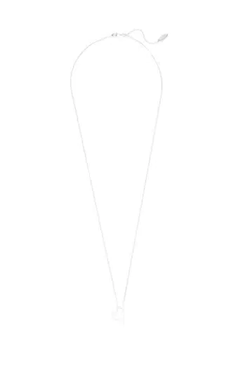 NATURAL BEAUTY BASIC 스윙 하트 목걸이 실버