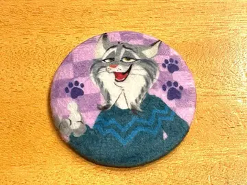 주토피아 복슬복슬 캔뱃지 파우버트 주토피아2