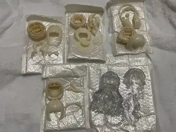 당지수 100% 미도색 가발 부품 B