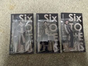 SixTONES 아크릴 스탠드 3종 세트