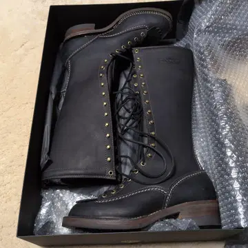 가격 인하 [ 미사용 새상품 ] Wesco 엔지니어 부츠 블랙 26cm