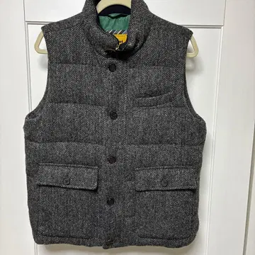 [ Kent ] 켄트 해리스 트위드 Harris Tweed 다운 베스트