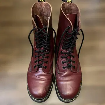 닥터마틴 10홀 부츠 레드 체리 Dr.Martens UK6