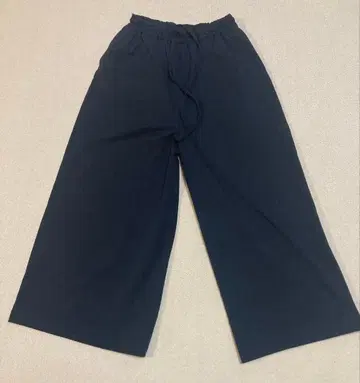 MIZUIRO IND 블랙 와이드 팬츠 여성용 사이즈 1