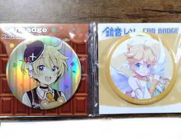 카가미네 렌 캔뱃지 스위트 초콜릿 사쿠라 오리코 천사 comet