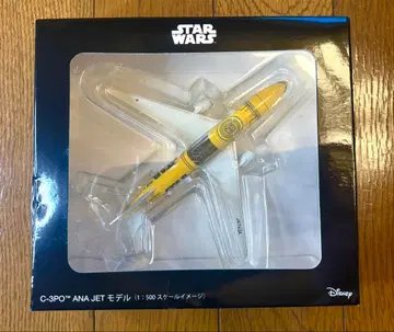 [ 새상품 ] 스타 워즈 ANA C-3PO jet 1:500 모델 플레인