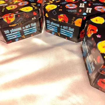 레어 [미사용 새상품] 세서미 스트릿 아트 세트 39피스 3개