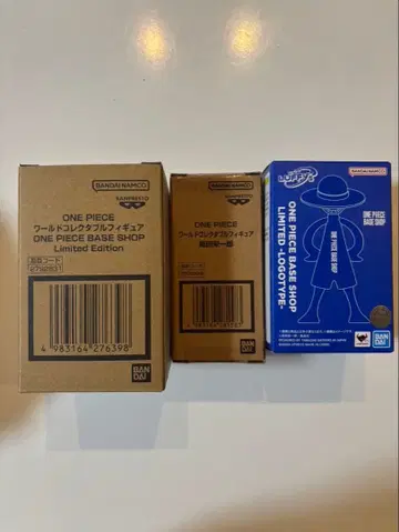 ONEPIECE BASE 월드 콜렉터블 오다 에이치로 루피즈 3체