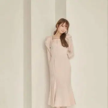 rose muse 로제 뮤즈 머메이드 원피스 아이보리