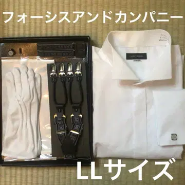 가격 인하! 포씨스앤컴퍼니 신랑 세트! 셔츠 LL 사이즈 웨딩