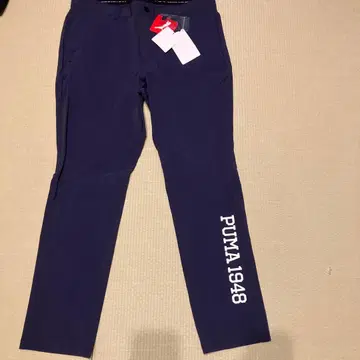 PUMA 골프 팬츠 네이비 86cm