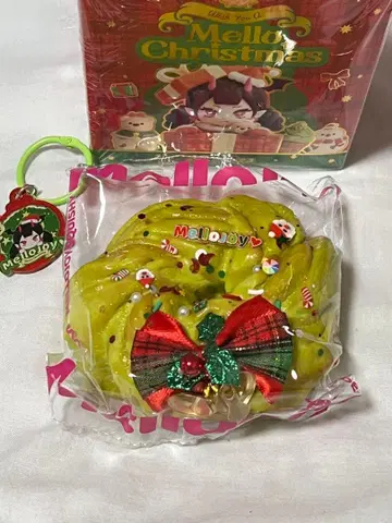 멜로조이 멜로 크리스마스 크리스마스 리스빵