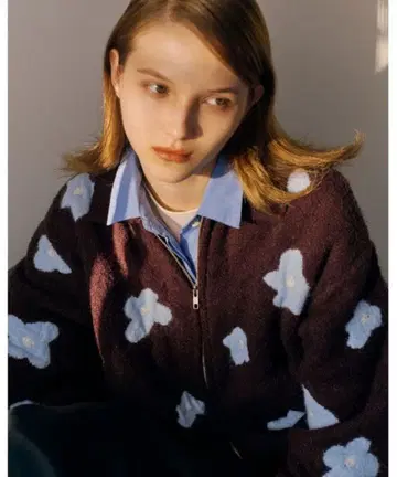 emmi 블루종 라이크 가디건