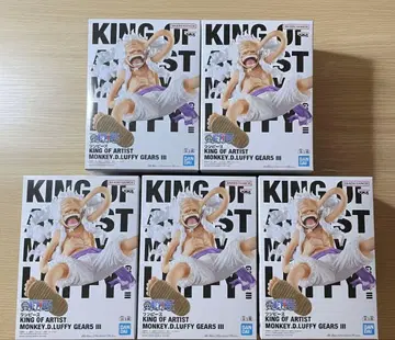 원피스 KING OF ARTIST 루피 니카 5개 세트