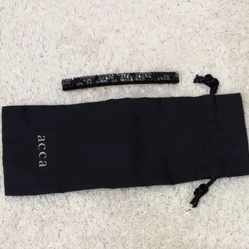 acca 아카 머리핀 블랙 헤어핀