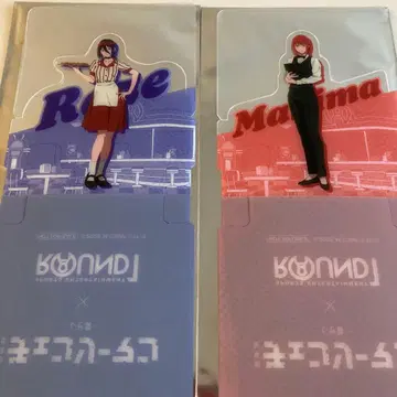 체인소 맨 라운드 원 스탠딩 코스터 레제 마키마 드링크 특전