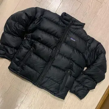 Patagonia 블랙 패커블 다운 자켓 F02 #84600