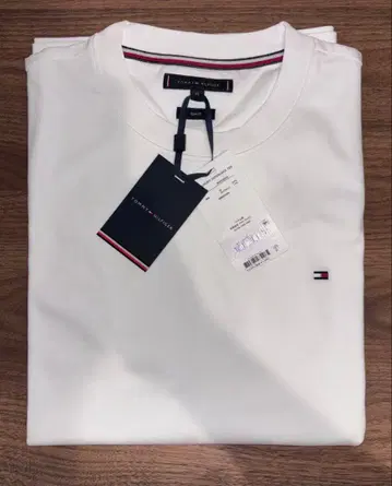 [ 미사용 새상품 ] TOMMY HILFIGER 화이트 T셔츠 XL