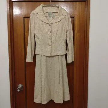 시빌라 7부 소매 원피스 수트 자켓 예비 버튼 이너 포함 포멀