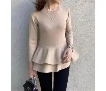 완판템 SYSORUS(시소러스) x akko3839 티어드 니트 풀오버